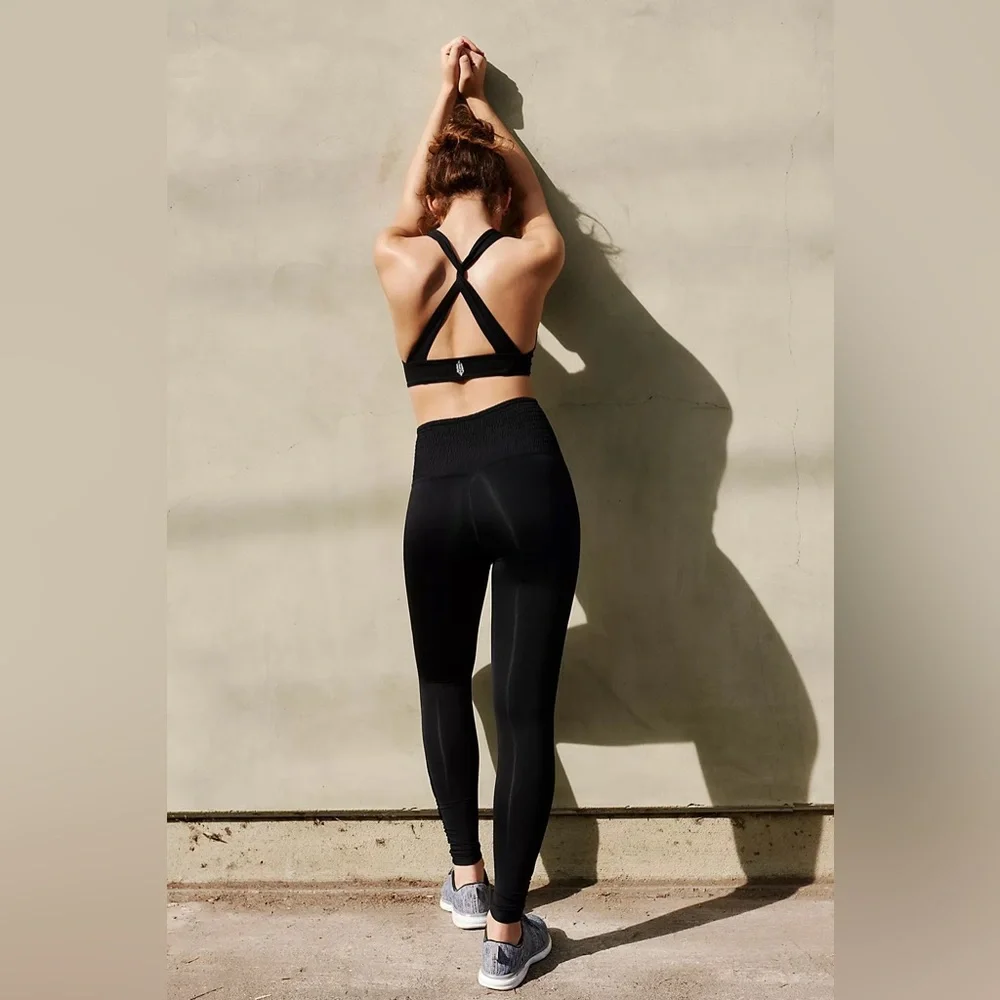 Free People Movement High-Rise Ankle Length Smock It To Me Baby Leggings